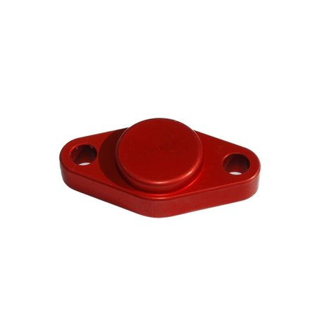 DURABLUE Parking Brake BlockOff Plate Red Anodize 921001r